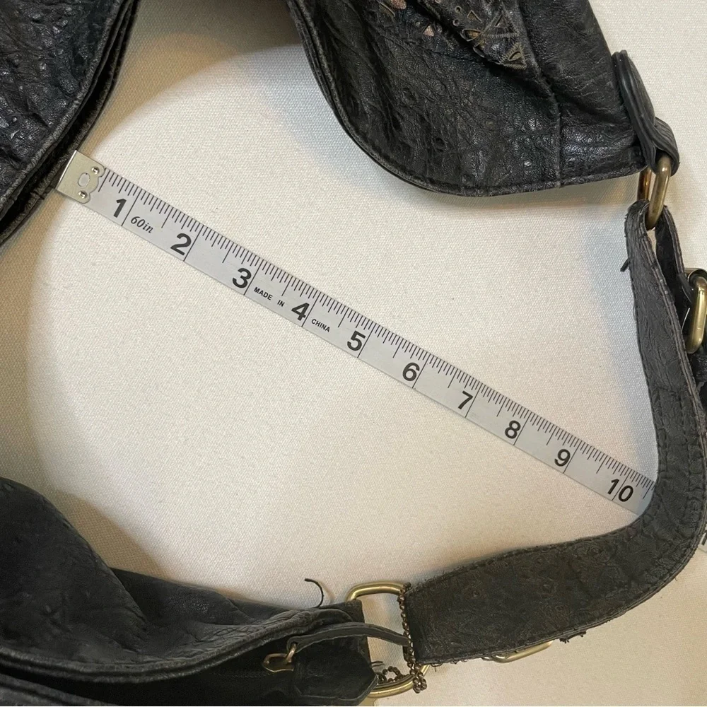 Big Buddha vegan leather hobo bag